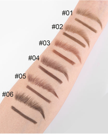 Dual-Ended Eyebrow Liner · Waterproof & Long-Lasting Built-in Spoolie Brush