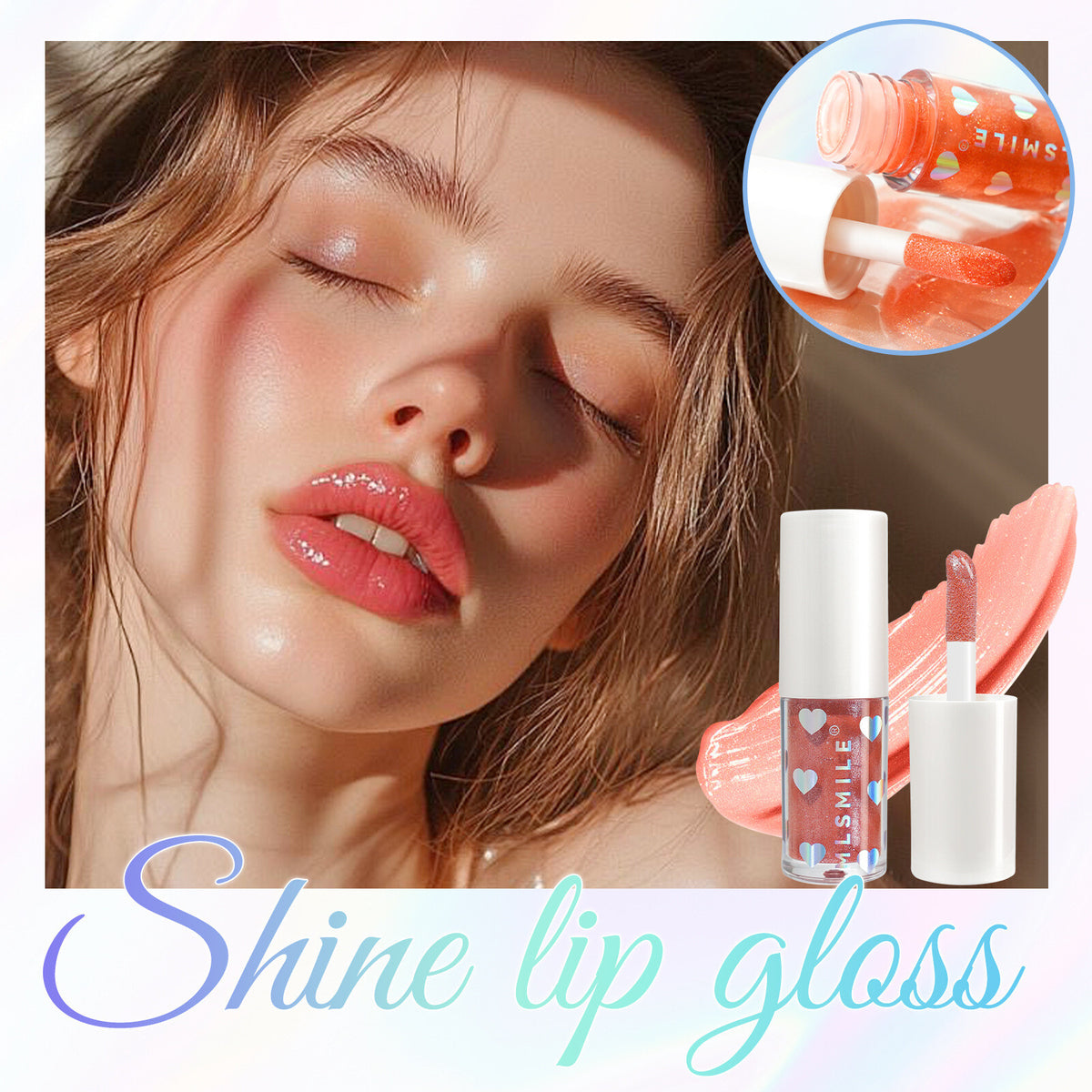 Lip Oil Balm Shiny Pearl Long-lasting Lip Gloss for Women Moisturizing Lip Tint