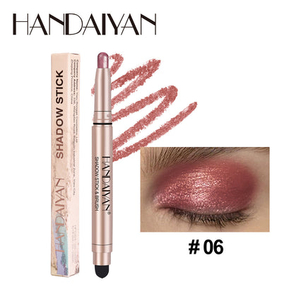 Shimmer Pearl/glitter finish Eye Shadow Liner 1-step application Waterproof