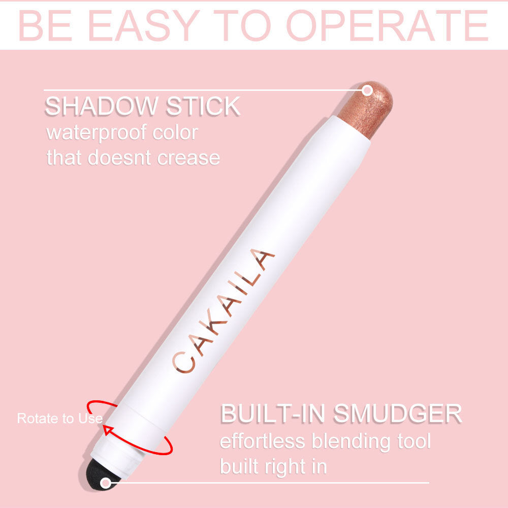 Eye Shadow Stick Palette Double-Head Glitter Sequins Eyeshadow Pen