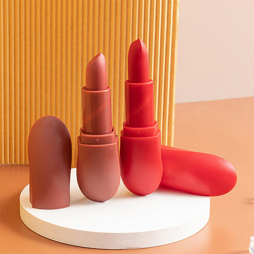Hydrating Matte Lipstick 💋 Long Lasting & Waterproof 🌸 Non-Stick Smudge Proof