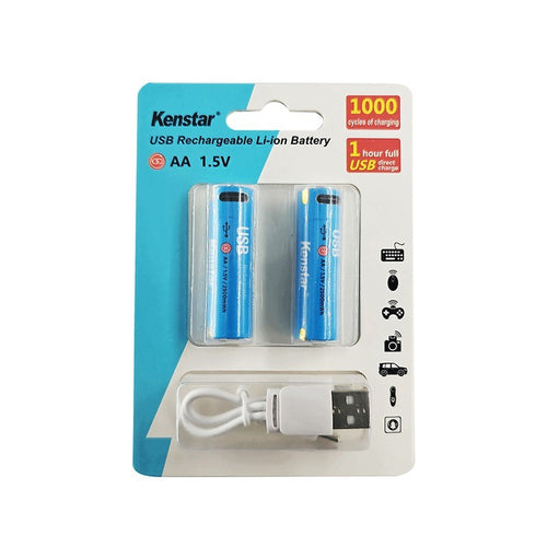 USB Type-C AA AAA 1.5V Rechargeable Battery for Mouse Remote Control