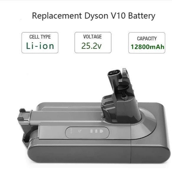 21.6V 28Ah Rechargeable Li-ion Battery for Dyson V6 V7 V8 V10 DC16 Tools