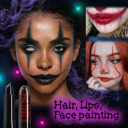 Moon Terror Halloween Lipstick Make Up Stage Fancy Dress Christmas Black White
