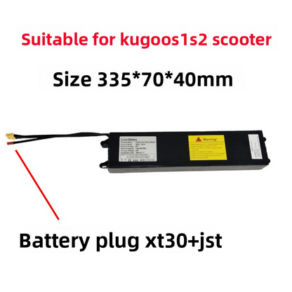 KUGOO S1 S2 S3 36V Li-ion Battery for Electric Scooter Replacement