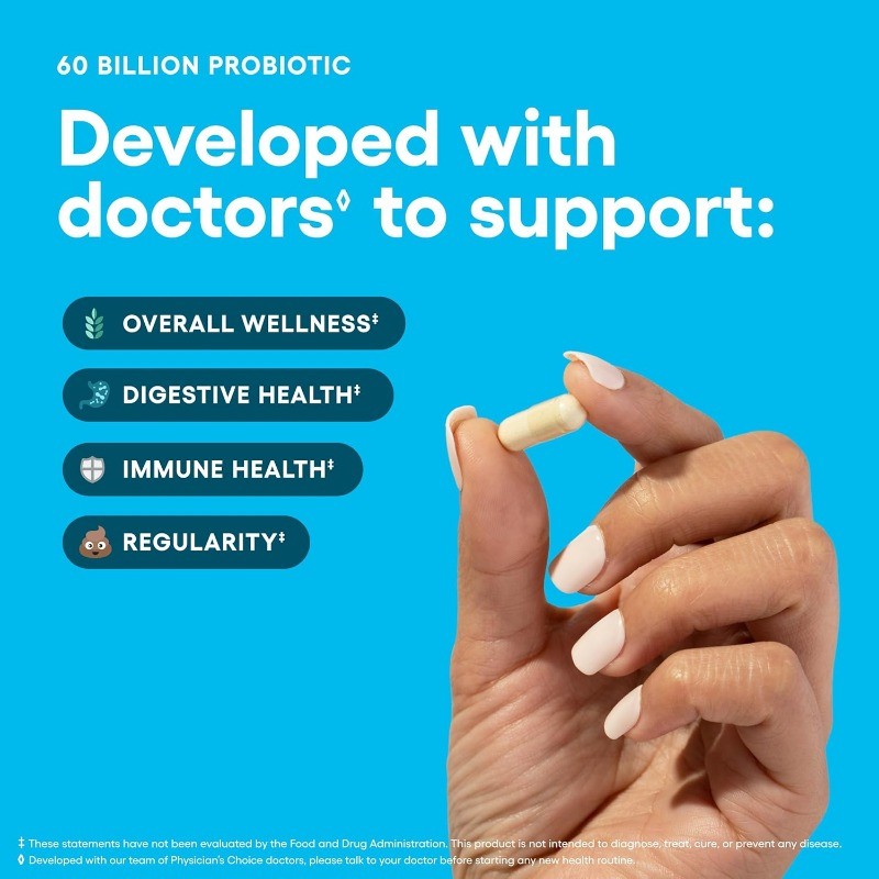 High Potency Probiotics with Organic Prebiotics for Digestive and Immune Health