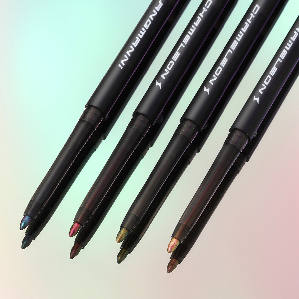 4Colors Chameleon Eyeliner Gel Pencil Waterproof Long Lasting Color Shifting Pen