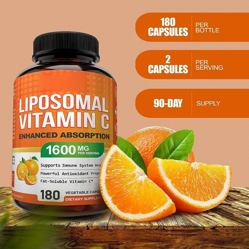 Vitamin C Capsules Immune System Support and Antioxidant Protection