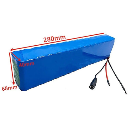 36V 99Ah 10S3P Li-ion Rechargeable Battery Pack 500W for High-Power E-Scooter