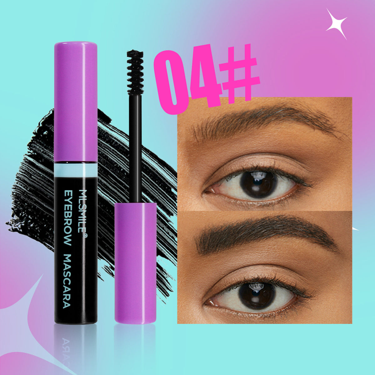 Volumizing Eyebrow Liner Gel Waterproof, Smudge-Proof, Long-Lasting Formula