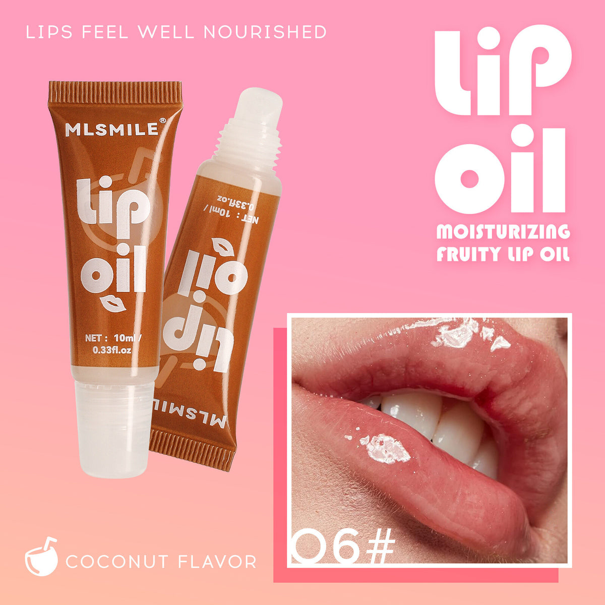 Watery Crystal Clear jelly Lip Oil Lip Balm Moisturizing Lip Lines Lip Gloss