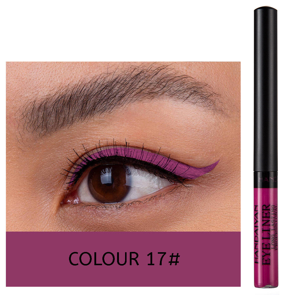 42-Color Matte Eyeliner Longwear, Waterproof, No Smudging Waterproof Makeup