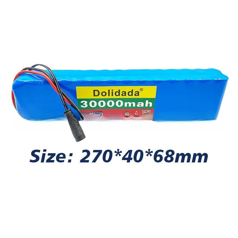 24V 30Ah 7S4P Li-ion Battery Pack with BMS for Electric Scooter E-bike