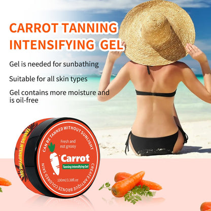 Tropical Fruit Self Tanner - Waterproof Gel, Buildable Natural Glow Self-Tanning