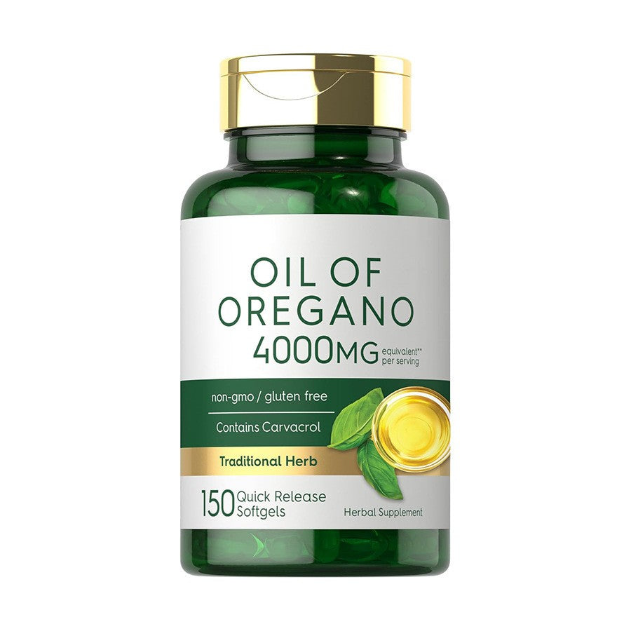 Oregano Oil Softgels Immune System and Respiratory Support 150 Capsules
