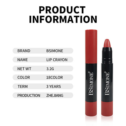 Matte Lipstick Pen ✏️ Waterproof & Smudge Proof 💋 Velvet Long Lasting Lip Color