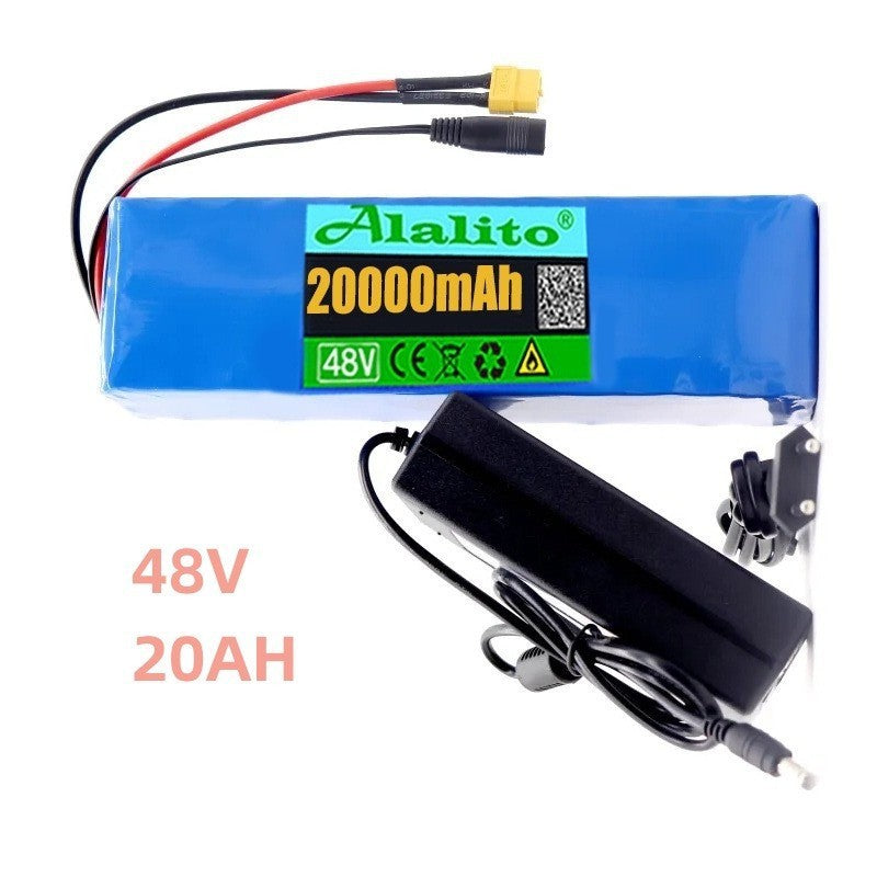 48V 20Ah E-Bike Battery 13S3P Rechargeable for Electric Bicycle Long Range