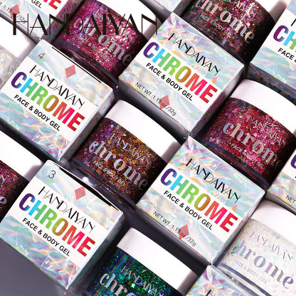 Chameleon Glitter Liquid Eye Shadow · Face & Body Makeup Color-Shifting Metallic