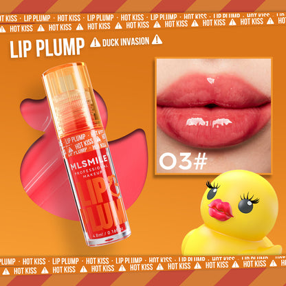 Duck Lip Plump Lip Oil Moisturizing Lip Gloss Mirror Water nature long-lasting