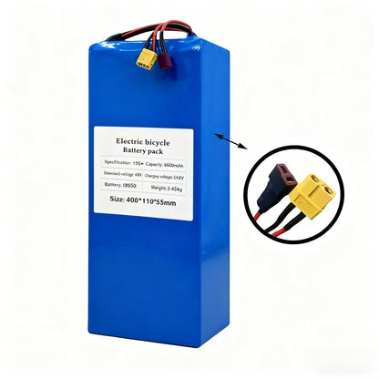 48V 20Ah 13S4P Li-ion Battery with BMS for Electric Bicycle E-Bike