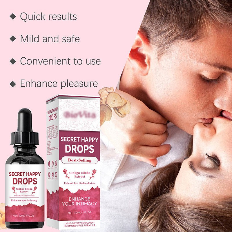 BioVita Natural Secret Happy Drops Instant Libido Boost Vitamin B1 for Women