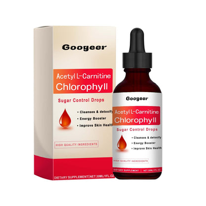 Googeer Blood Sugar & Cholesterol Support Drops - Dietary Supplement