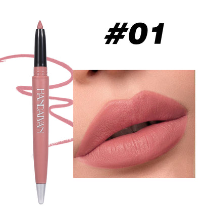 Matte Lip Liner Pencil 💋 Long Lasting & Smudge Proof 🌸 Waterproof Lipstick Pen
