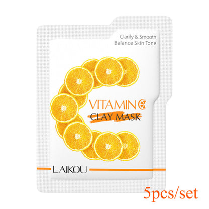 Cleaning Skin Masks Set 6 Scent mud skin Pores Cleaning Hydrating Oil-control