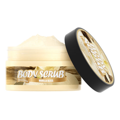 Strawberry Vanilla Body Scrub Exfoliators - Exfoliating KP Treatment Smooth Skin