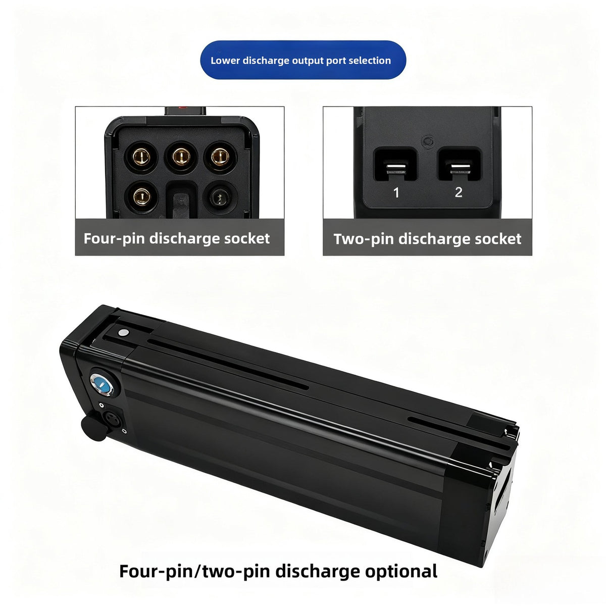 48V 52V Li-ion Power Battery for Mountain Folding Electric Bicycle E-Bike
