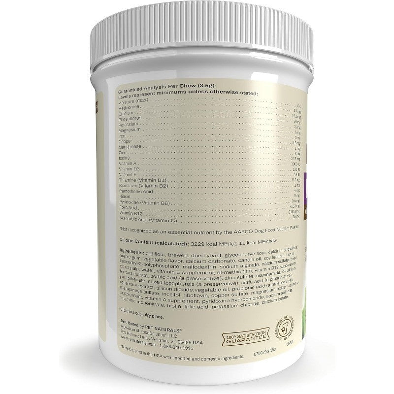 Daily Dog Multivitamin Chews with Amino Acids for Energy & Health