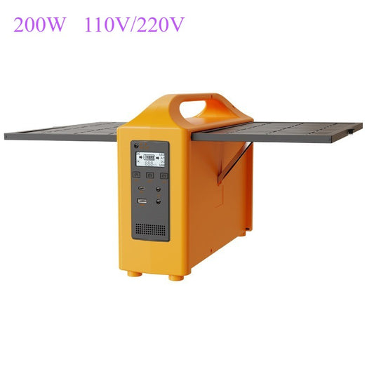 200W Solar Generator 220V/110V Lead-Acid for Outdoor Emergency Power