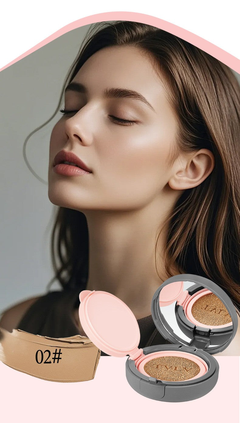 Full Coverage Cushion BB Tinted Moisturizer - Waterproof Brightening Contour