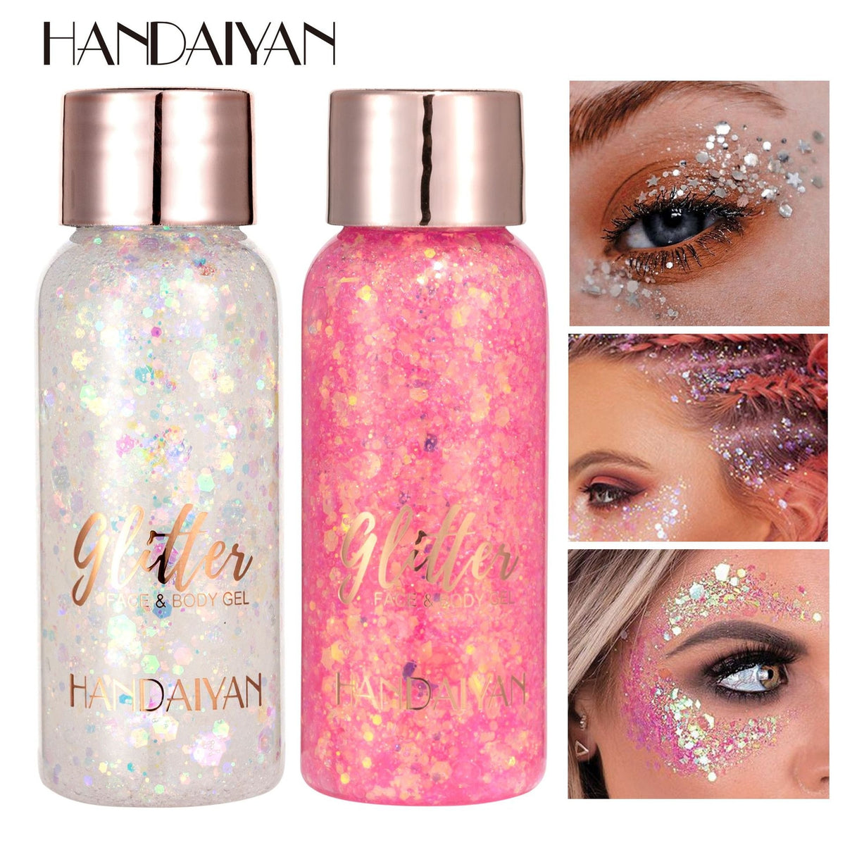 Chameleon Glitter Liquid Eye Shadow Face Body painting Makeup for Women