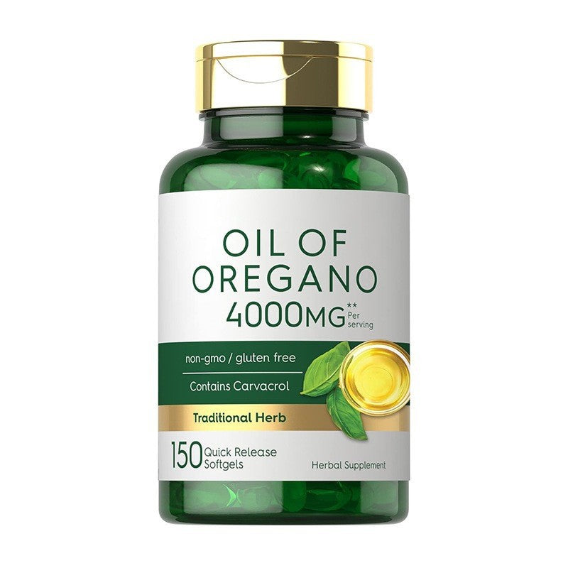 Oregano Oil Softgels 4000mg 150 Count Natural Immune Support 90% Carvacrol