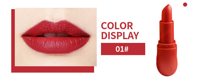 Hydrating Matte Lipstick 💋 Long Lasting & Waterproof 🌸 Non-Stick Smudge Proof