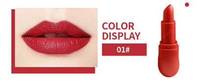 Hydrating Matte Lipstick 💋 Long Lasting & Waterproof 🌸 Non-Stick Smudge Proof