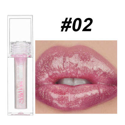 Color-Changing Shimmer Lip Gloss Moisturizing Long lasting Liquid Lipstick