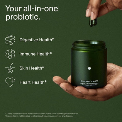 5pcs/set Daily Digestive Support with Prebiotics and Probiotics Vegan Formula