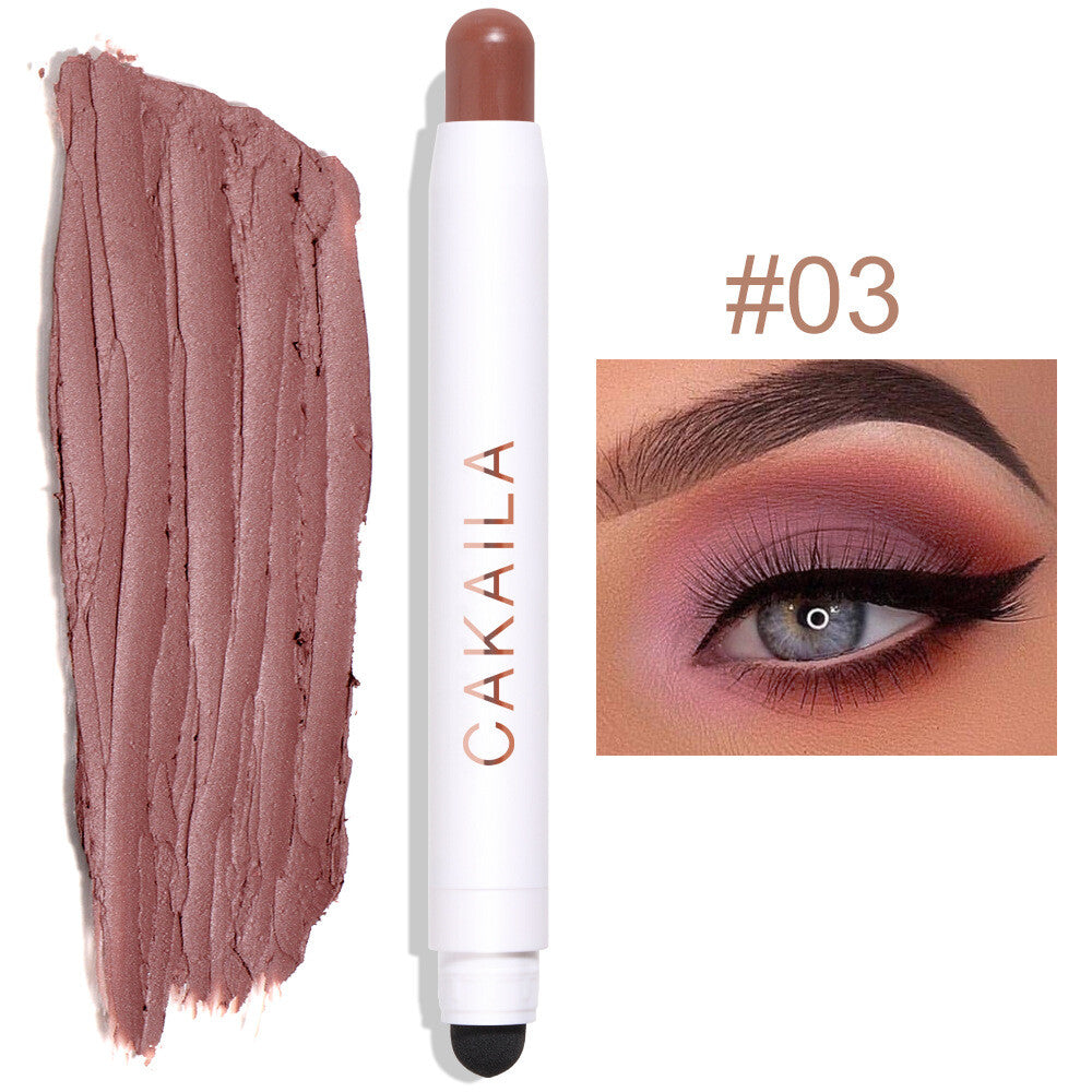 Eye Shadow Stick Palette Double-Head Glitter Sequins Eyeshadow Pen