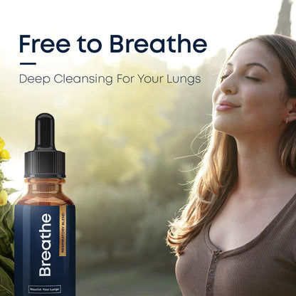 Breathe Drops for Lung Cleanse & Detox, Respiratory Support Drops