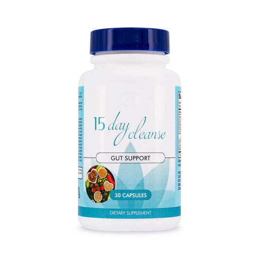 Herbal Detox Cleanse Capsules 30 Count Body Cleaning Digestive System Support
