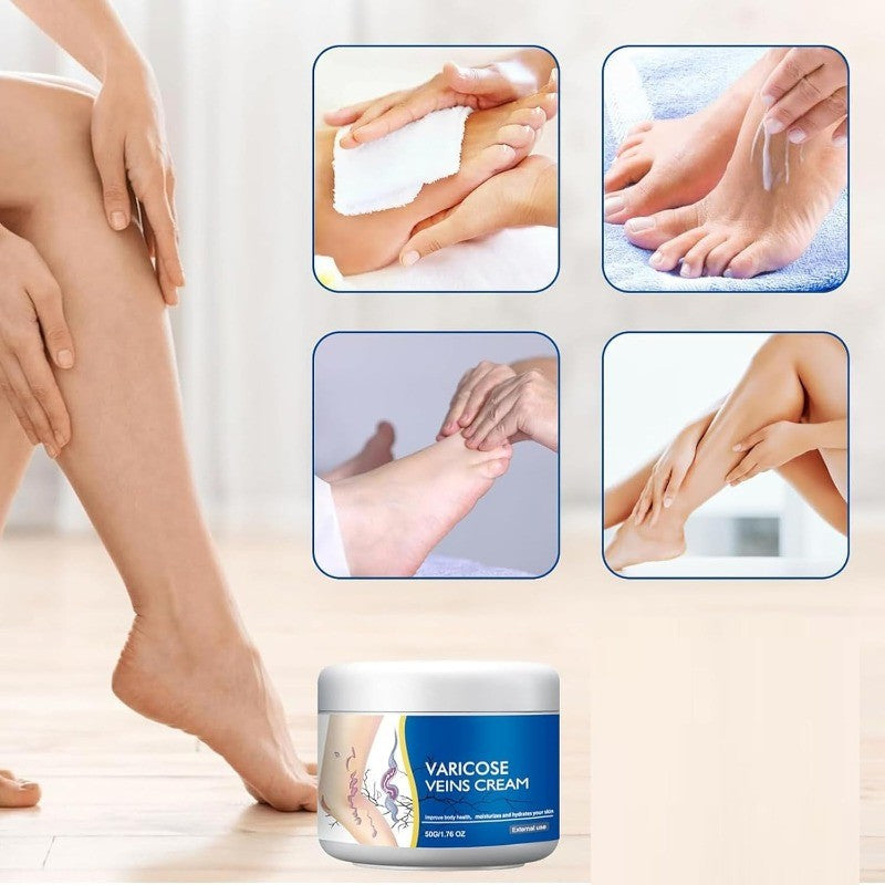 Leg Vein Comfort Cream for Soothing Relief and Skin Moisturizing Care