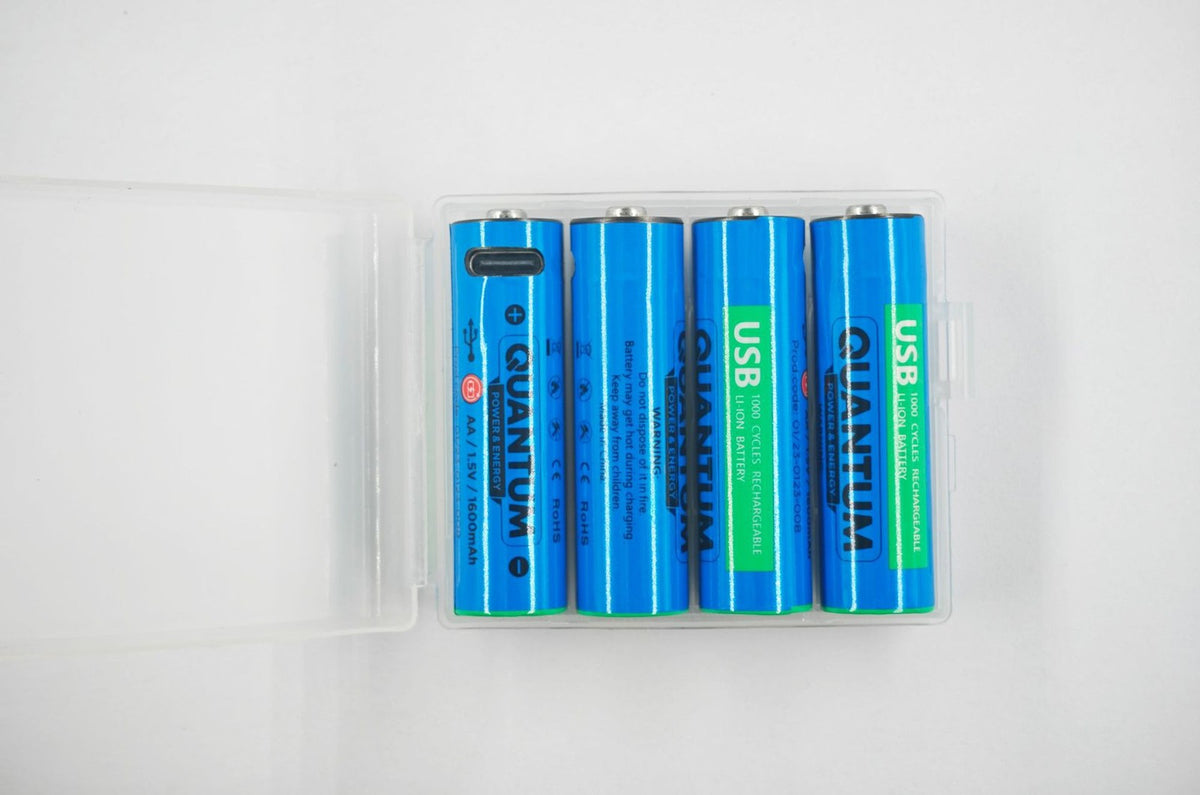 USB Type-C AA AAA 1.5V Rechargeable Battery for Mouse Remote Control