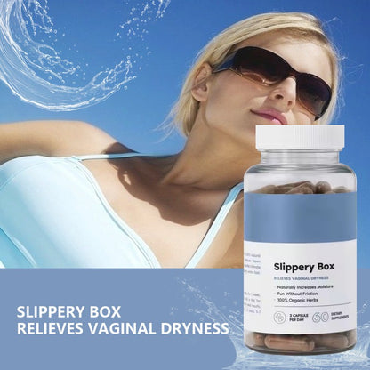 Chlorophyll Slippery Elm Capsules 60ct for Hydration Digestive & Skin Health