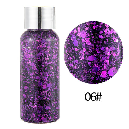Liquid Glitter Eyeshadow Gel - Face & Body Sparkle, Longwear Shimmer Eye Shadow