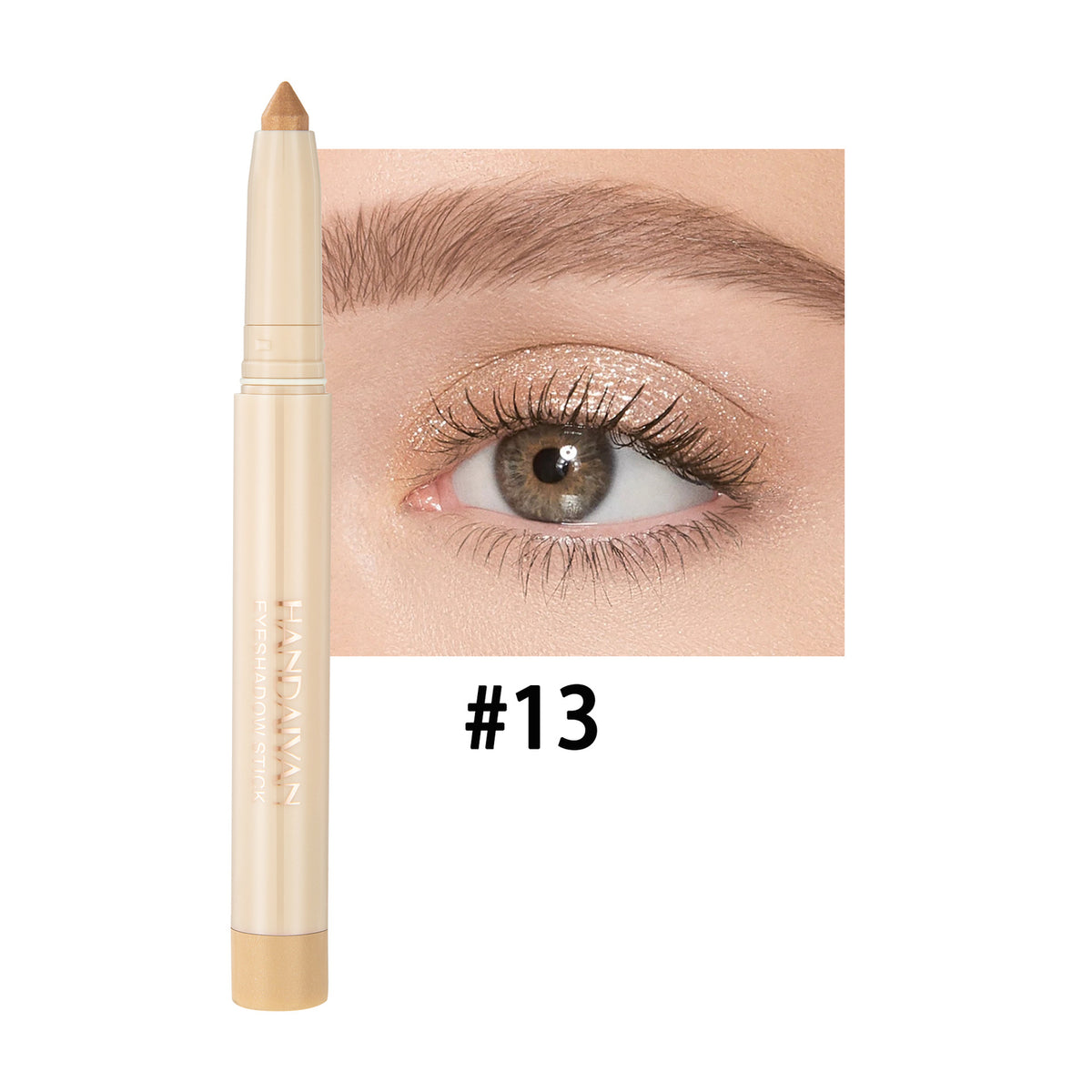 2-in-1 Eyeliner Eye Shadow Stick Quick Dry Velvet Matte Waterproof Long Lasting