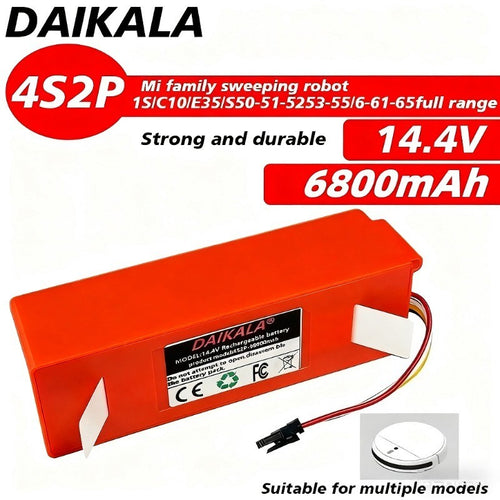 14.4V Li-ion Battery for Xiaomi Roborock Robot Vacuum Cleaner 1st 2nd Gen