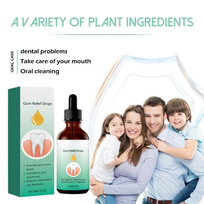Gum Care Drops for Oral Hygiene and Periodontal Health Support Formula