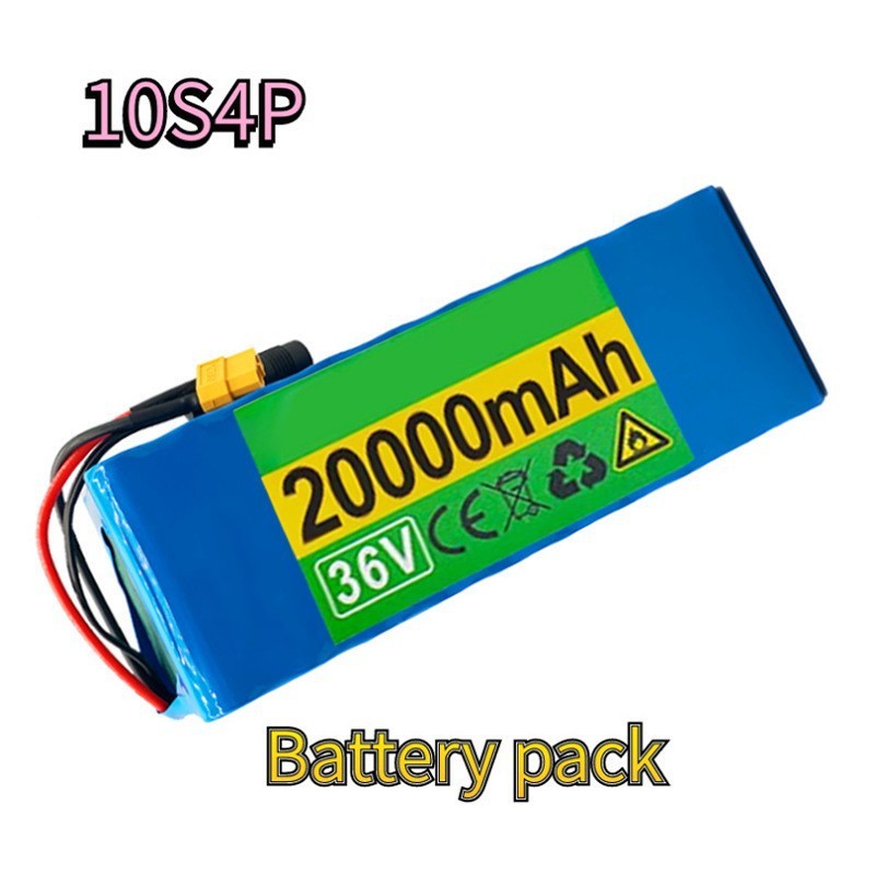 36V 20Ah 10S4P High-Power Li-ion Battery Pack for E-Bike Motorcycle